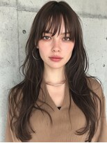 アンドレイ 表参道(andrey) 着物ヘア/ダークアッシュ/ミディアムレイヤーカット/表参道