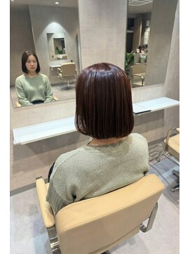 エンブレス(EnBlesS) 白髪ぼかし似合わせ大人ミディアムレイヤー30代40代50代60代