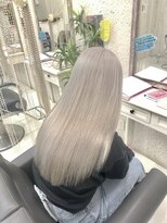 アヴニール アックス(Avenir axe) ブリーチ2~3回/ホワイトシルバー