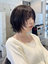コル(col oodori)&nbsp;ボブレイヤー×透けラベンダーブラウン