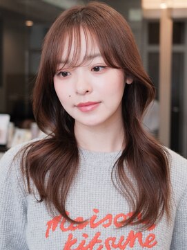 スタートウキョウ 渋谷駅(STAR TOKYO) ブリーチなしカラー◆韓国風髪質改善カラーロングヘア小顔美人