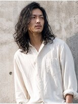 インアンドヤング 栄(in&yang)&nbsp;アップバングルーズパーマサーフカールパーマ