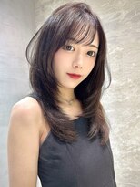レーヴバイロンド 仙台(Reve by Lond) 髪質改善レイヤーカット縮毛矯正ダークパープルハッシュカット