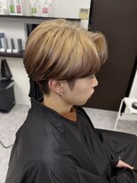 ソルコディ コクラ(SOL.cody kokura) 縮毛矯正/ワンホンレイヤー/ミルクティーブランド/ダークブルー