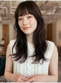 大人可愛いロングレイヤー20代30代40代◎前髪あり艶髪越谷