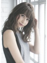 シャンプー 本店(SHAMPOO) センスの良さが光るセミドライなウェーブ