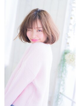 ネオリーブチノ 登戸店(Neolive cino) 【neolive cino 登戸】お手入れ簡単BOB　グレージュ