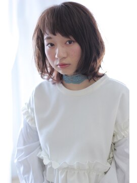 ヘアリゾート ブーケ(hair+resort bouquet) ソフトグレージュ×ウルフスタイル