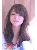 ★hair LOGiA★　〇グラデーションカットのゆる波ミディstyle