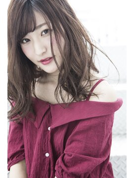 ミエル ヘア 新宿(miel hair) 外国人風ナチュラルウェーブ