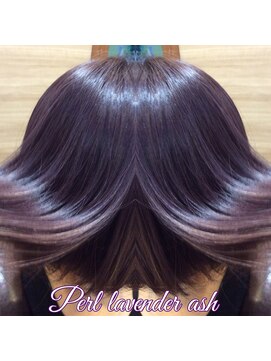 ヘアーメイク トレコローリ(hair make trecolori) 【trecolori 津田沼】パールラベンダーアッシュ