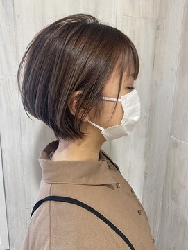 アマンヘアーサウス 吉祥寺南口店(Aman hair-s) コンパクトなショートボブ　byAYANO【Aman hair 吉祥寺】