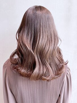 アイティーバイアルバム 八王子店(IT by ALBUM) まろベージュミディアム_ラベンダーカラーくびれミディ_ba322531