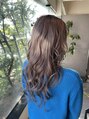ヘアサロン エン(hair salon en.)&nbsp;ブリーチなしの透け感【ベージュ系カラー】お任せ下さい☆