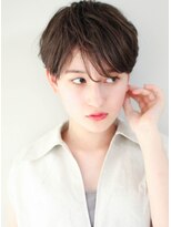 ルアン 上通り(ruen) ショートヘア 耳かけ 熊本 上通り 並木坂 ショートカット 熊本県