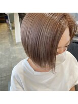 ヘアーエスクールフェイス(hair S. COEUR face) ハイライトスタイル/大人ハイライト/大人ショート