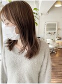 大人ミディなグレージュ