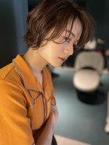 ナットナウ(NOT NOW)&nbsp;大人可愛い20代30代小顔丸みショートボブマッシュ