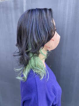 ヘアアンドビューティー クアトロ 戸祭店(QUATRO) 特殊カラー