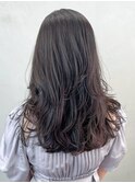 ロングレイヤー_チェリーブラウンフェミニンロング_ba397601