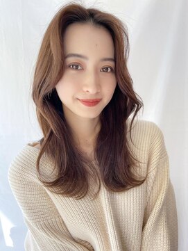 ケーツー心斎橋 クイーンズガーデン バイ ケーツー(K two QUEEN'S GARDEN by K two) 韓国かきあげくびれセミディ*韓国ヘア*くびれヘア2/心斎橋&難波