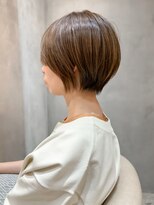 ロンド エスポワール 錦糸町(Lond espoir)&nbsp;斜めバングショート顔周りシルキーベージュ【錦糸町/ショート】