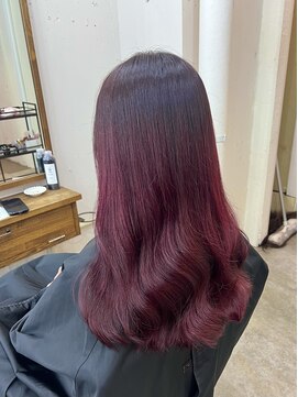 アジールヘア 北千住駅西口店(agir hair) ピンクカラー【北千住】