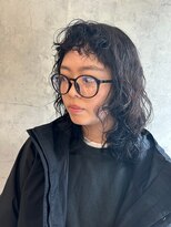 リュミエ ドゥ マッシュ(Lumier de mashu)&nbsp;くしゃっとパーマスタイル