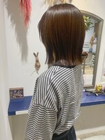 ナルヘアー 越谷(Nalu hair)&nbsp;30代40代50代越谷美容室/ぷつっとボブ/切りっぱなしボブ