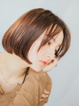 レリーアンテ 梅田店(Rely ante)の写真/【梅田】ぷるっとした髪質を維持しながら艶髪を叶えよう◎[カット+髪質改善美肌カラー+TR ¥9900]