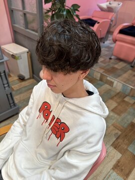 ミーネピンク 行徳(Miene Pink) メンズニュアンスパーマ☆メンズ髪質改善_行徳駅 妙典駅