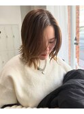 切りっぱなしボブ
