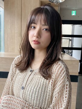 エトラ 渋谷店(etora) 小顔 フェミニンロング メルティーカラー 似合わせカット"