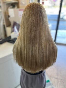 ビューティーサロン カワチ 中庄駅前店(Beauty Salon KAWACHI) ロングミルクティー