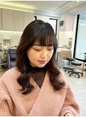 一度あてたらやめられない!人気の前髪パーマ!
