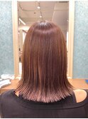 鎖骨ボブ外はね