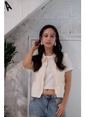★フェミニンロング 似合わせカット レイヤー メルティカラー