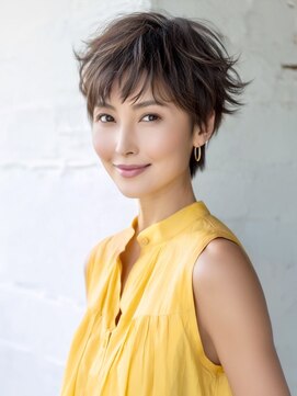 アルトリスト(Altruist Aging×HAIR&SPA) ★ダークアッシュ大人ガーリーボブ着物似合わせカット/髪質改善