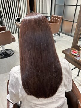 ソリス(Solis) ショコラブラウン×髪質改善トリートメント