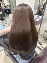 クロップ エス 茅ヶ崎本店(crop es)&nbsp;ブリーチなしイルミナカラー[透明感ベージュ]