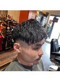 skin fade twist spiral