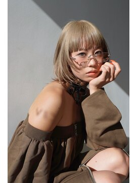 アンドスタイル(&style) 姫カットレイヤー/ウルフ/姫カットレイヤー/ミルクティベージュ