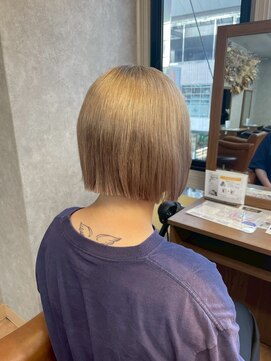 パーミル ヘア クマモト(permille ‰ hair Kumamoto) ハイトーンボブ