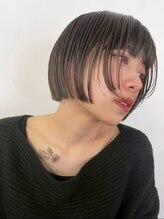 ナチュラルだけ計算されたシルエット、似合わせボブ