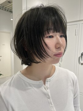 テクネ 天神大名(techne) 天神大名ショートボブショートカット大人ショートタッセルボブ