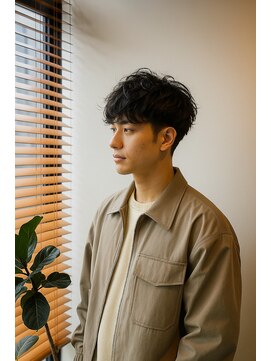 コポル(Copol) メンズ×ゆるめシャドウパーマ