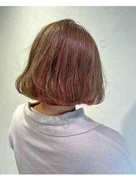 エヌプラスリタ 近鉄八尾(N+lita) 黒髪クラゲヘアーオリーブグレー小顔ココアベージュ