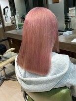 アウラ(AURA)&nbsp;盛岡駅ブリーチカラーハイトーンカラー顔周りレイヤーカット◆