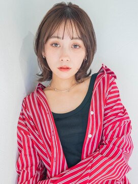 レゴ(REGO) #小顔黒髪クラゲヘアーオリーブグレーココアベージュ