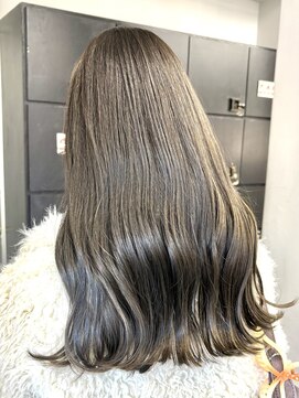 ヘアー アイス 御器所本店(HAIR ICI) 髪質改善カラー♪♪ 赤み消し艶髪オリーブカラー